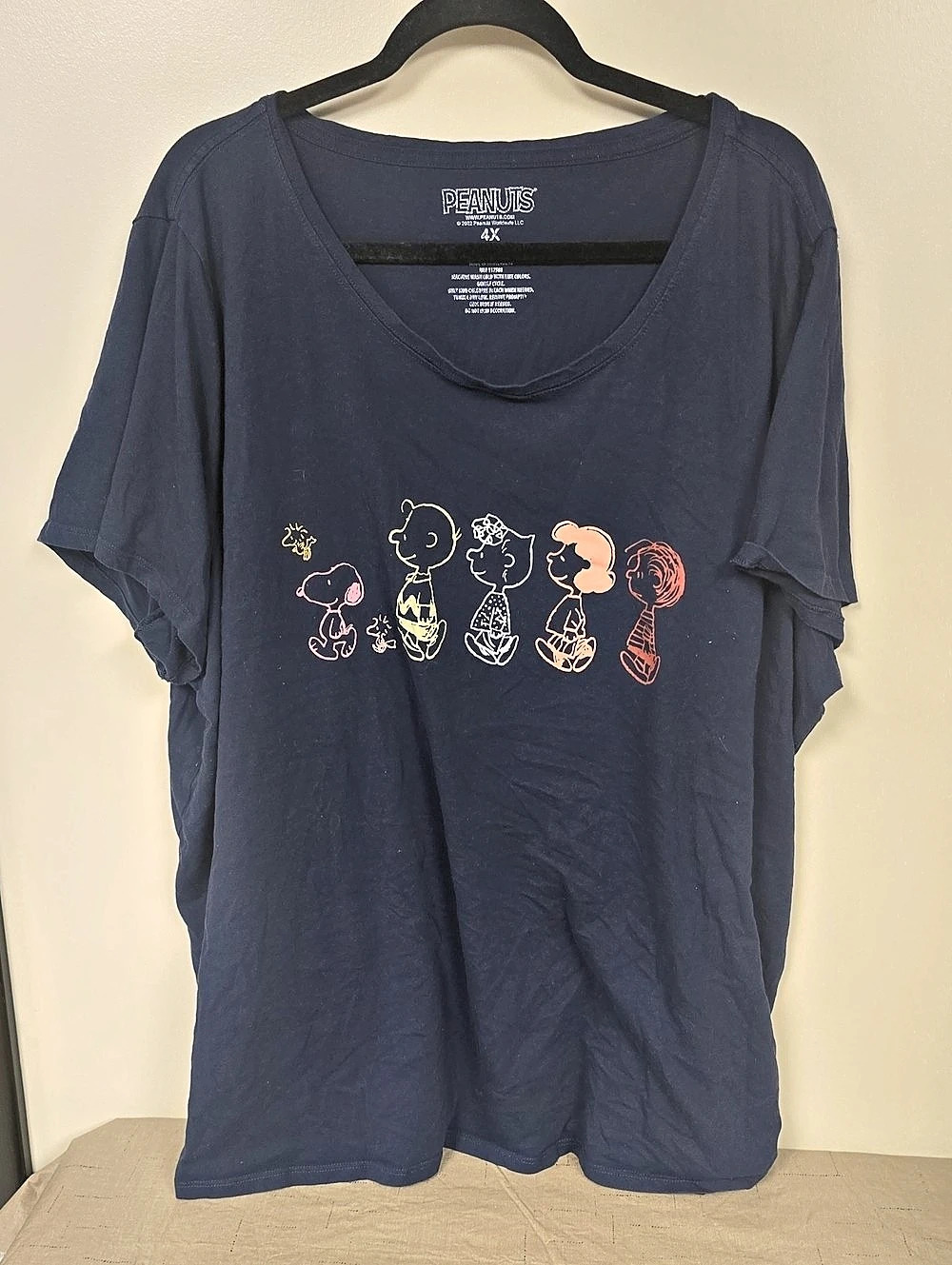 Peanuts Graphic Short Sleeve Tee 4X